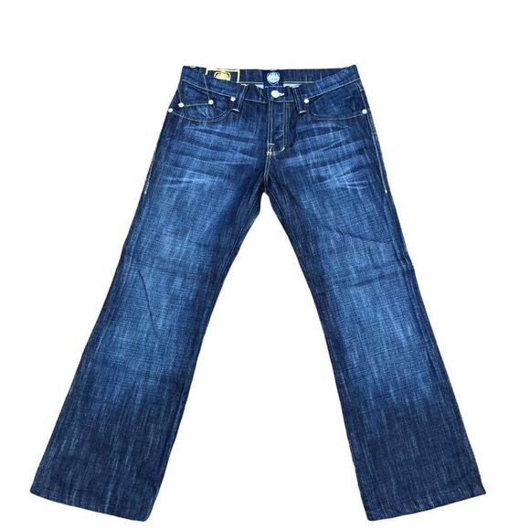 ROCK & Republic Embroidered Jeans Size 33 Blue - Picture 3 of 7